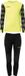 Uhlsport Reaction Goalkeeper Set Junior - Geel/Zwart - Maat 116