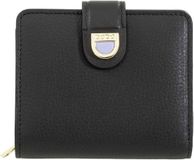 DuDu Skyline Portemonnee RFID-bescherming Leder 11 cm - Dames - Horizontaal - nero