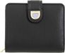 DuDu Skyline Portemonnee RFID-bescherming Leder 11 cm - Dames - Horizontaal - nero
