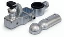 Attelage de remorque universel pour vélo - 25 mm - Argent