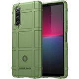 imoshion Rugged Shield Backcover voor de Sony Xperia 10 V - Donkergroen