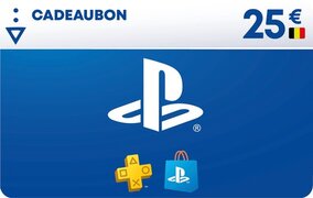 Sony digitaal 25 euro PlayStation Store tegoed - PSN Playstation Network Kaart (BE)