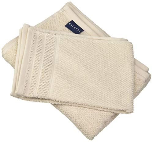 Caleffi 58836 - Paar 1 + 1 Gim badstof 100% katoen met rand gekleurd 500 gr/m²