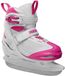 Roces Moody Ice X Girl Verstelbare Schaatsen Kinderen Wit Roze Maat 36-40