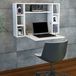 Homemania Wandbureau Omega Wit