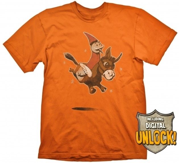 Gaya Entertainment DOTA 2 T-Shirt Wizard & Donkey + Ingame Code - 4260354641786