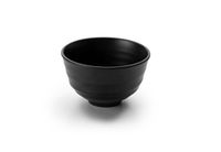 RONDE LACOR RONDE KOM MELAMINE ZWART D.12X7,5 CM