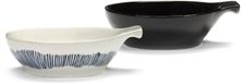 Serax - Ottolenghi Feast - Tapasschaal L - Wit/Blauw - 13 Ø - 4 Stuks