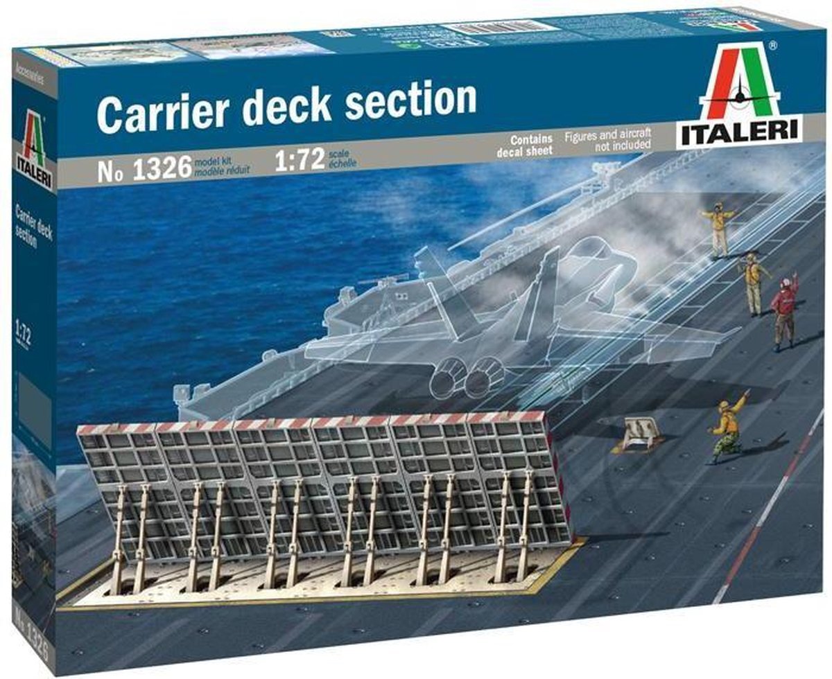 Italeri 1:72 1326 Carrier Deck Sectie Model Kit