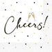 Riethmüller Servetten "Cheers" 33cm x 33cm, 16 stuks