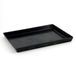Pentole Agnelli Pastry & Pizza Line Staal Rechthoekige Bakpan, Afmeting 35 x 28 x 3 cm, Blauw Plaatwerk, Zwart