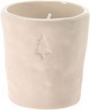 Koopman International BV Theelichthouder Kerst Wit, 12st.