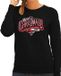 Bellatio Decorations Shoppartners Bv Merry Christmas Kersttrui sweater - voor dames - zwart - L