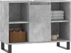 vidaXL Badmeubel in betonlook, 80x33x60 cm, van spaanplaat