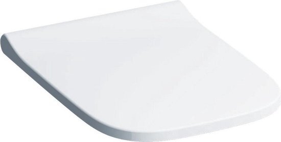 Geberit WC Bril Smyle Square Antibacterieel 450x356x43mm Wit