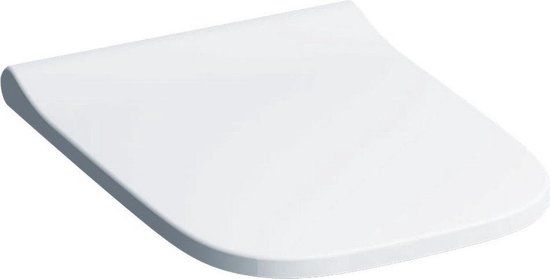 Geberit Smyle Square Closetzitting Smal Design - Hangend - Zonder spoelrand - Soft-close - RVS