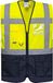 Portwest Warsaw Executive Veiligheidsvest - Geel/Marine - Maat 4XL