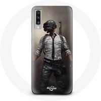 Maniacase Hoesje voor Samsung Galaxy A50 PUBG Video game serie