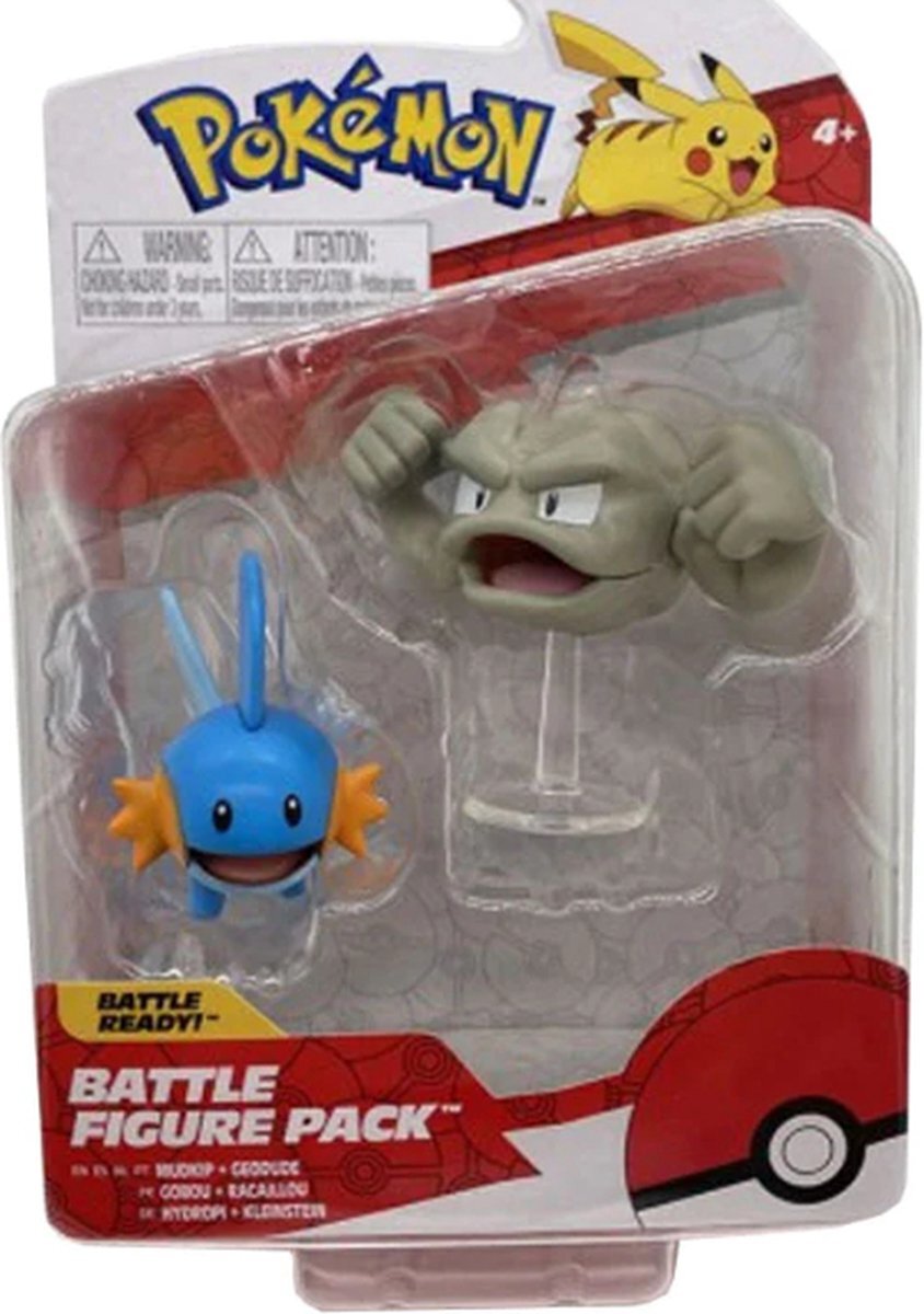 Pokémon Pokemon Battle Figure Pack - Mudkip & Geodude