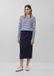 s.Oliver Zachte scuba midirok met split navy
