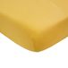 Hoeslaken, Trois Kilos Sept Hoeslaken voor baby's - 100% katoen - Oeko-Tex®-label - stretch jersey - mosterd - 60 x 120 cm