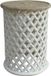 DKD Home Decor Bijzettafel Natuurlijk Wit Mangohout (45 x 45 x 62 cm)