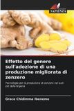 Effetto OmniScriptum SRL Effetto del genere sull'adozione di una produzione migliorata di zenzero
