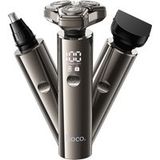 Hoco 3-in-1 Scheerapparaat - Waterbestendig (IPX6) - Trimmer - Neushaartrimmer