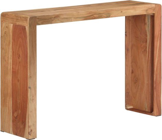vidaXL Wandtafel 110x30x76 cm massief acaciahout