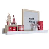 Art & BD BD ART - Wandplank - 100 cm - Wit - MDF