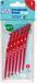 TePe Angle Ragers 0,5 mm Rouge blister à 6 pièces