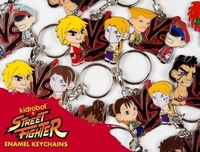 Kidrobot Street Fighter Enamel Keychain