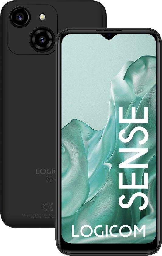 Logicom Sense Smartphone - 6.5 inch - 64GB - Black