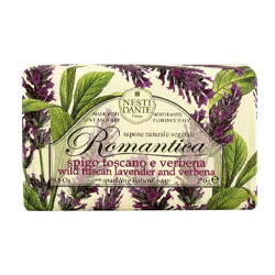 Nesti Dante Sapone Romantica: Toscaanse Lavendel Verbena zeep 250 gr