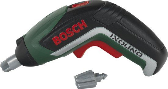 Klein Toys Bosch Ixolino II Accu-schroevendraaier - Groen/Rood - 3+ jaar