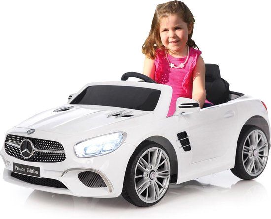 Jamara Ride-On Mercedes Benz SL 400 - Wit