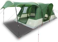 vidaXL Tunneltent 5-persoons waterdicht groen