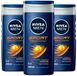 NIVEA Men Sport Douchegel - 3 x 250 ml - Voordeelverpakking