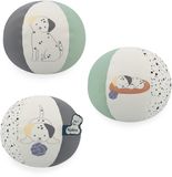 Kaloo Stimuli Speelgoedbal Baby 3 Zachte Ballen Puppy Thema