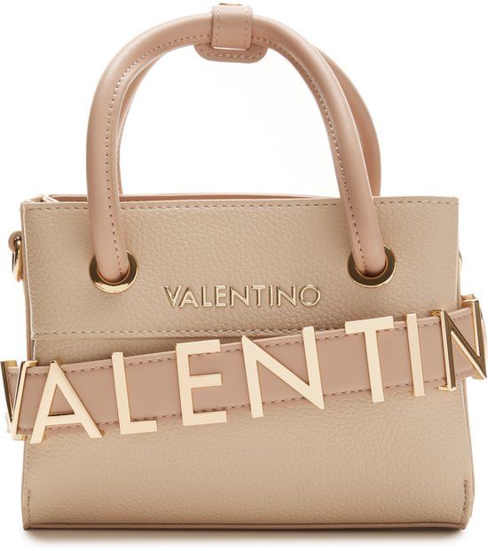 Valentino Bags Alexia Crossbody Bag - Beige Croco - Women's