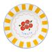 Talking Tables Bon Appetit Handgemaakte emaille dinerbord met tomatenontwerp