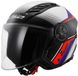 LS2 OF616 Airflow II Rush Jethelm - Wit/Blauw/Rood
