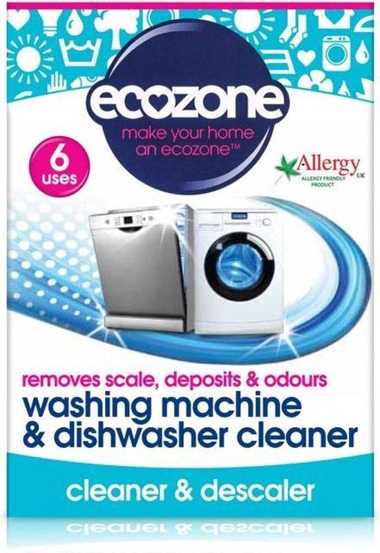 Ecozone Wasmachine en Vaatwasser ontkalker - 6 ml - 6 stuks