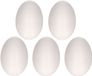 Merkloos Piepschuim hobby vorm - 15x - ei - 4,5 cm - DIY knutsel figuren om te versieren - paasei