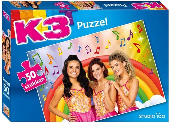 K3 Puzzel Zeemeerminjurk 50 stuks