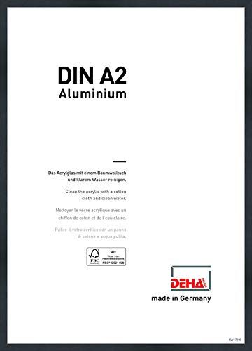 DEHA Design Fotolijst Tribeca, 42 x 59,4 cm (A2), Mat zwart structuur