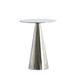 Light & Living Bijzettafel Leova - Nikkel - Ø39cm - Modern