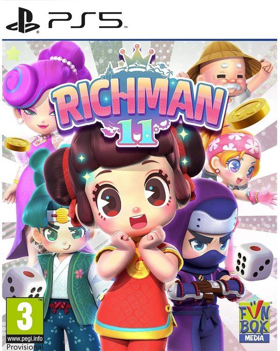Funbox Media Richman 11 - Standard Edition - PlayStation 5 - Strategie - Blu-ray