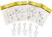 Creativ Company Textiel Figuren Sleutelhanger Knutselset 25 Pièces