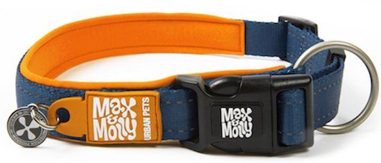 Max & Molly Hondenhalsband Matrix Orange L